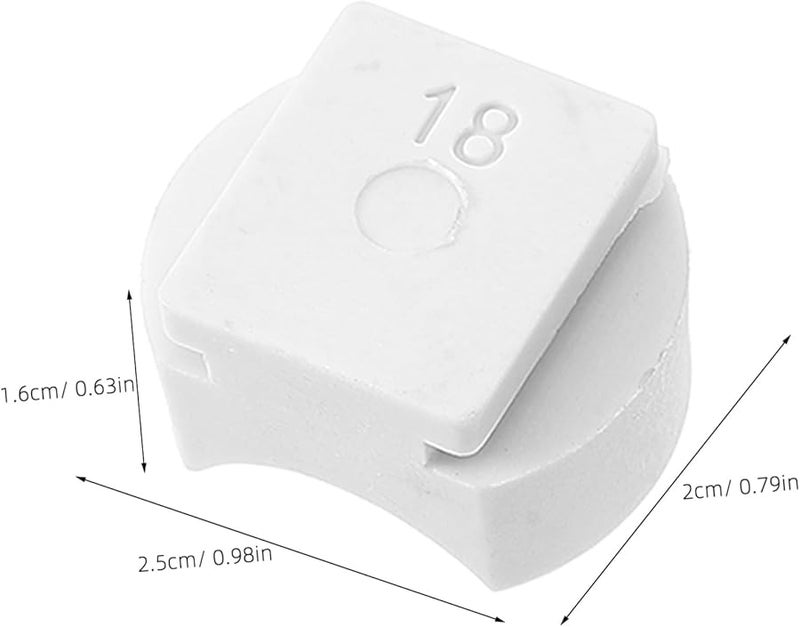 6 قطع مجموعة قوالب ثني الخواتم أداة صنع المجوهرات للضغط ودحرجة الحلقات المعدنية - Image 2